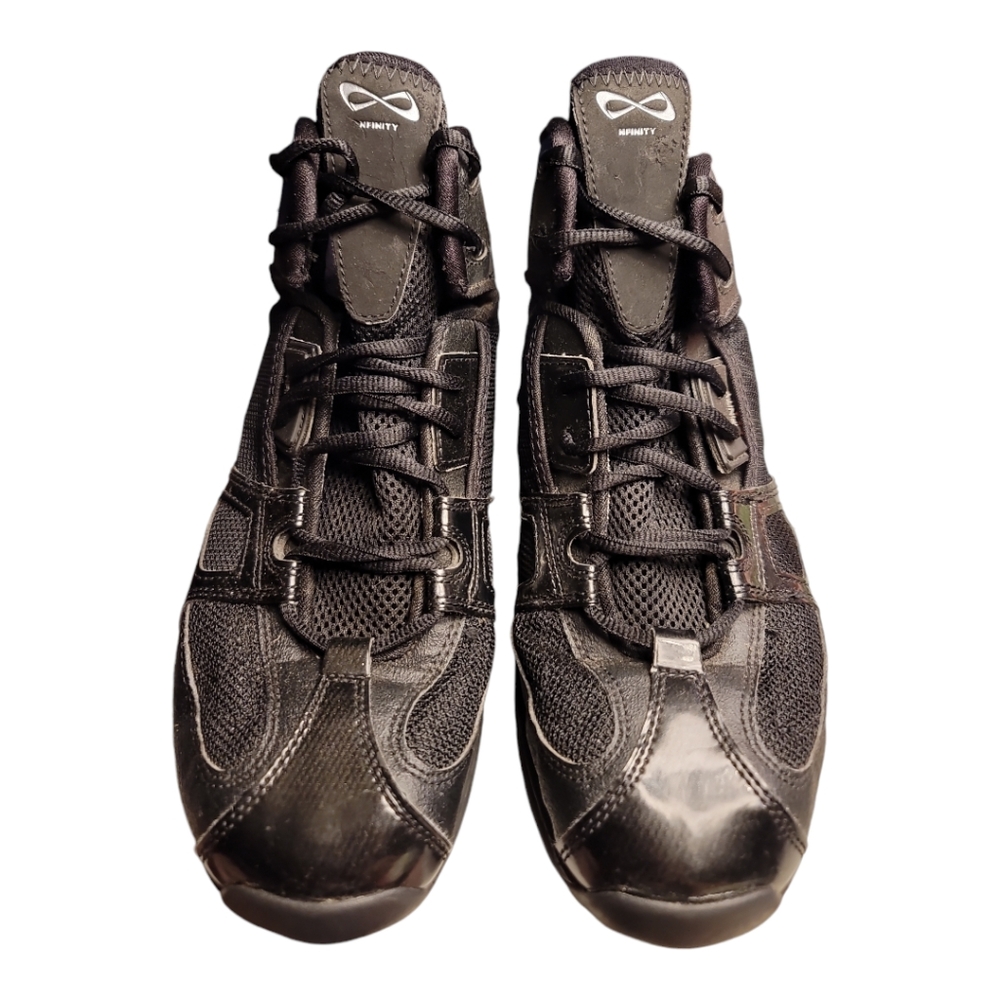 Nfinity shoes athletic midtop basketball women's 10.5 bioniq black BB3005